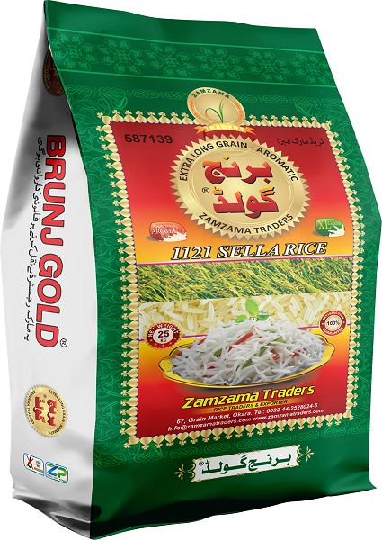 BRUNJ Gold-SELLA RICE-25 KG